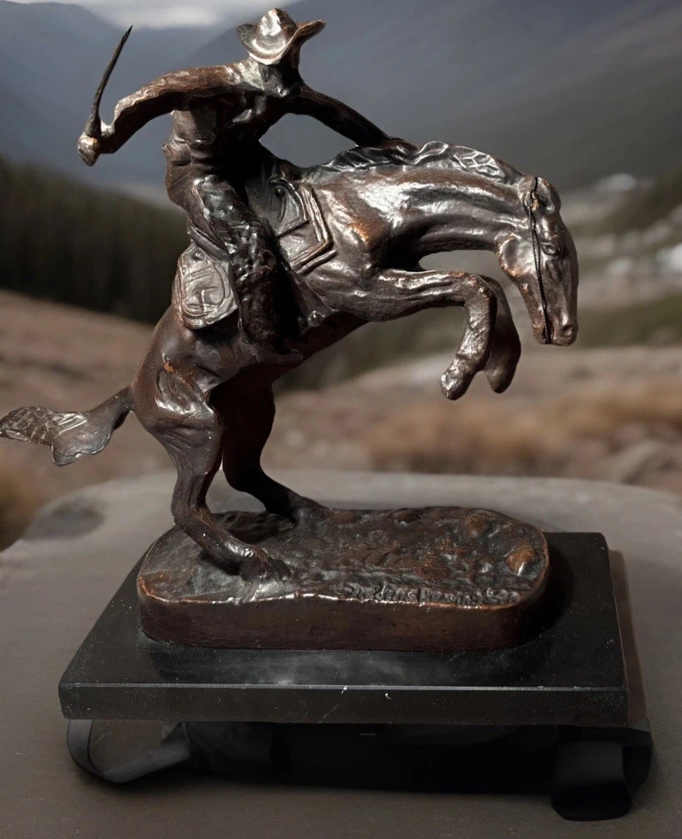 Frederic Remington Bronze Art Sculptures for sale | eBay