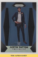 2017-18 Panini Prizm Blue Prizm 5/199 Justin Patton #85 READ n1u