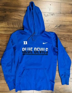 Nike Duke Blue Devils NCAA Basketball Therma-Fit Hoodie Blue Men’s Small