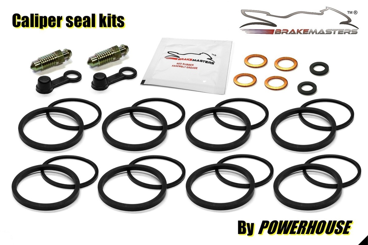 Kawasaki ZX12R Ninja B3 2004 front brake caliper service