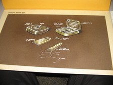 Satellite Space Signal decoder cereal food premium playset 1960s original art