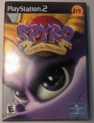 Sony PlayStation 2 PS2 CIB COMPLETE TESTED Spyro: Enter the Dragonfly