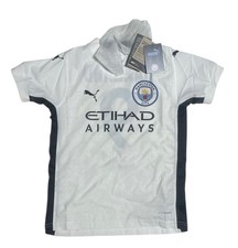 YOUTH Puma Haaland Manchester City Jersey, NEW/TAG, YOUTH SMALL or medium, WHITE