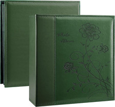 Photo Album 4x6 1000 Photos, Large Capacity Wedding Family Leather Cover Picture