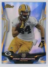 2014 Topps Finest Blue Refractor 3199 Jared Abbrederis 105 Rookie Rc E2p