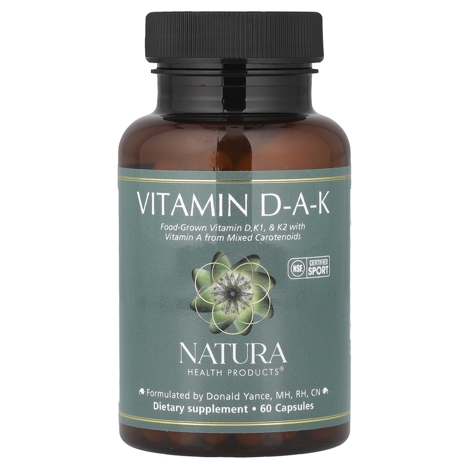 Vitamin D-A-K, 60 Capsules