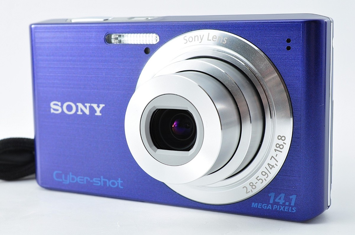 Near Mint] SONY Cyber-shot DSC-W610 blue 14.5MP Digital Camera