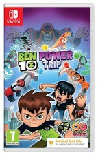 Image of NINTENDO SWITCH BEN 10 POWER TRIP UK PAL *FACTORY SEALED* CODE IN A BOX