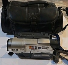 Sony CCD-TRV108 Handycam Vision Video Hi8 Camcorder Bundle For Parts Repair