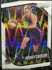 2025 Panini Prizm WNBA #30 Penny Taylor White Seismic Prizm - Phoenix Mercury