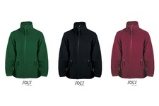 SOL´S Fleecejacke Kinder Antipilling-Fleece Jacke North Kids Stehkragen Größe 4-