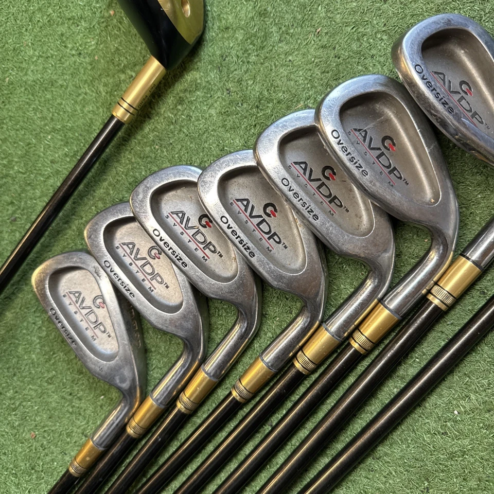 Goldwin AVDP Oversized Iron Set 3-10 Pw And 3 Wood Graphite Firm Flex WOW! RH - Image 3 of 4