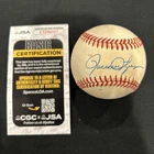 Rollie Fingers Autograph Baseball JSA