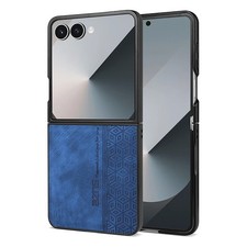 For Samsung Galaxy Z Flip7 FE Flip6 Flip5 Flip4 Flip3 Luxury Leather Case Cover