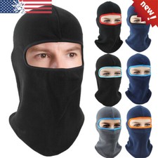 Winter Thermal Fleece Neck Balaclava Warm Windproof Ski Snow Full Face Mask Hat