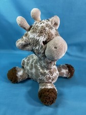 Aurora World Baby GIRAFFE RATTLE Plush Stuffed Animal Lovey 2017