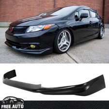 Fit 12 Honda Civic 4dr Sedan Si Ex Exl Models Only Front Bumper Lip Md Style Pu