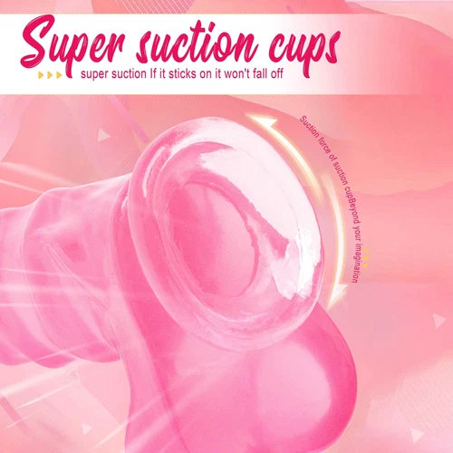 Anal Butt Plug Penis Dildo Suction Cup Vaginal Masturbator Sex Toy for Women Men - Picture 13 of 61