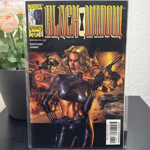 BLACK WIDOW #1 VARIANT COVER 1st app YELENA BELOVA 1999 MARVEL KNIGHTS  - NM