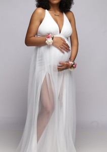 ebay white maxi dress