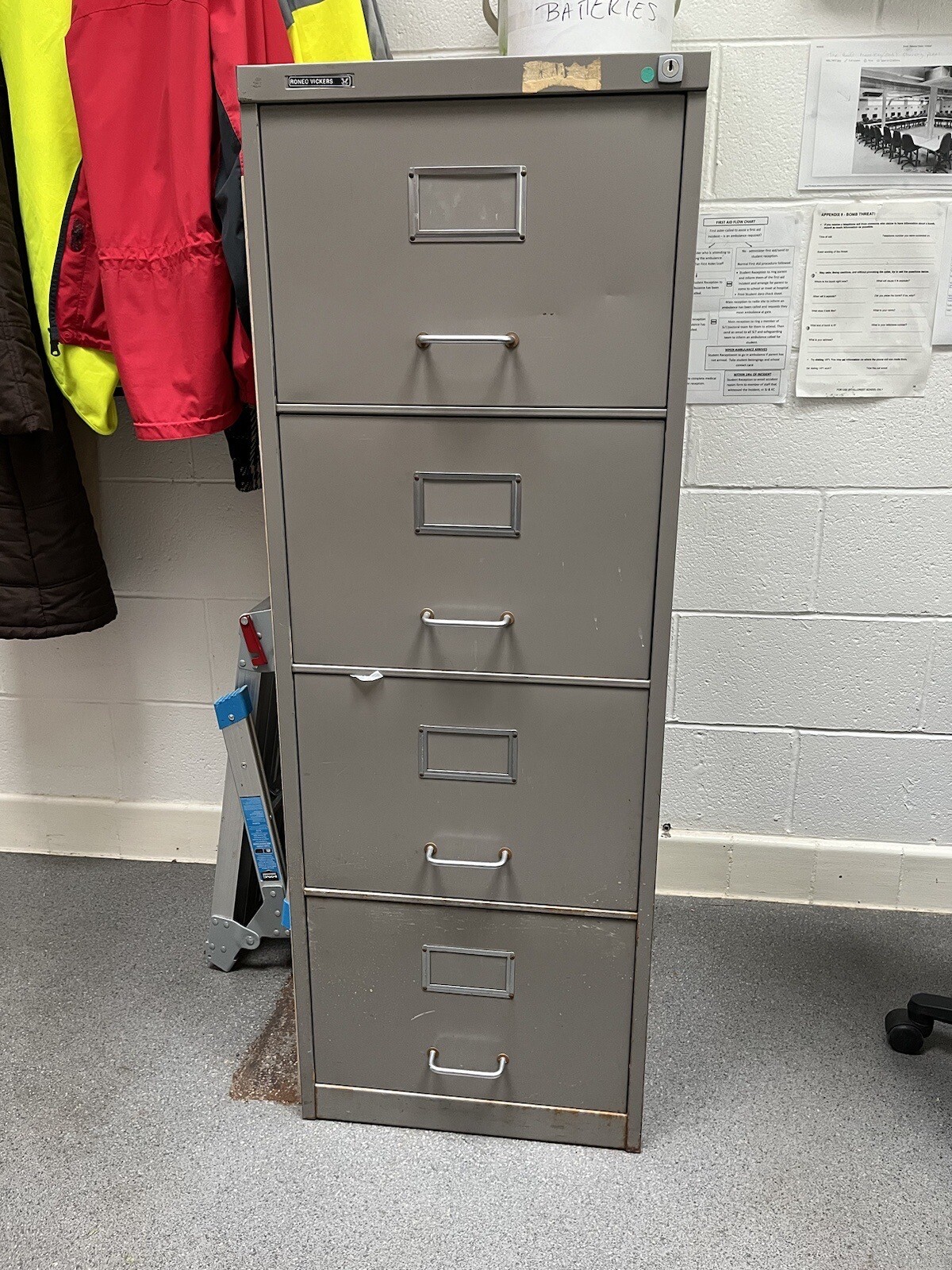 Vintage Roneo Vickers Filing eBay