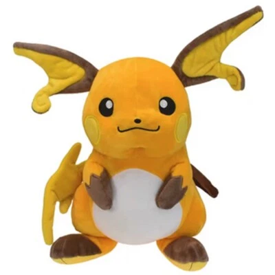 K.A. Pokemon Plüsch Figur Raichu Pichu Evolution 32 cm Groß Stofftier Plüschtier