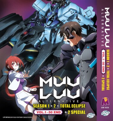 *DVD* ANIME MUV-LUV ALTERNATIVE SEA 1-2+TOTAL ECLIPSE VOL.1-50 END + 2 SPECIAL
