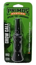 Primos® Turkey Locator Crow Call #302 Black Super Raspy Accurate Sounds