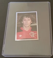 Zico sticker  1988 TAÇA RIO FLAMENGO --- Soccer Legends +++ EX CONDITION