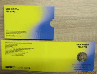 2 Euro Portugal 2023 in PP / Proof / Polierte Platte Frieden