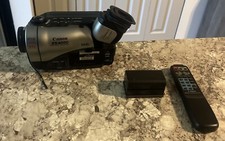 Canon ES4000 Camcorder- Silver W/Battery Remote Untested FOR PARTS/Repair