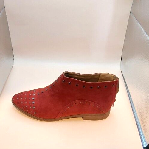 QUPID - Botines rojos con tachuelas - Talla 9 - Ligeramente usados, ver fotos - ¡LINDOS! - Imagen 4 de 6