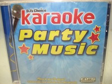 DJ's Choice KARAOKE PARTY MUSIC, CD G 2002 TUTM NEW