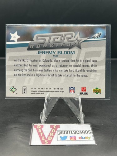 2006 Upper Deck Football - STAR ROOKIES BASE SET - Complete Your Set! - Picture 40 of 54