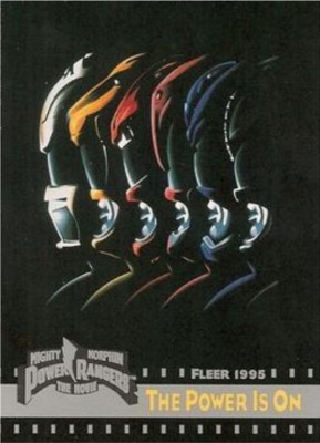 MIGHTY MORPHIN POWER RANGERS THE MOVIE (Fleer 1995) einzelne Sammelkarten
