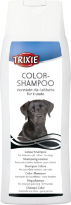 Trixie Color Shampoo schwarz 250 ml (EUR 15,96 / L) für Hunde dunkles Fell