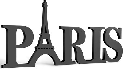 Paris Decor for Bedroom Wooden Eiffel Tower Wall Decor Eiffel Tower Letters Wood