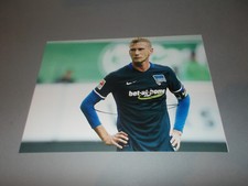 Fabian Lustenberger Schweiz  Hertha BSC  signiert signed Autogramm 20x28 Foto 