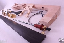 Upright Double Bass Neck Bridge Fretboard Peg Tailpiece End pin string E26-6