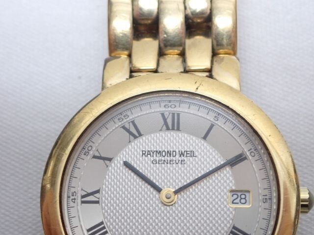 RAYMOND WEIL GENEVE 18K クォーツ腕時計 A2910 RAYMOND WEIL GENEVE 18K クォーツ腕時計 A2910 - メルカリ
