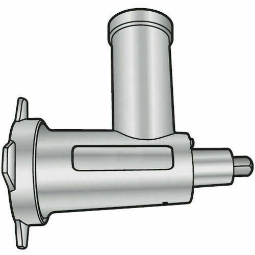 ALFA 12 SS CCA Complete Stainless Steel Meat Grinder Attachment