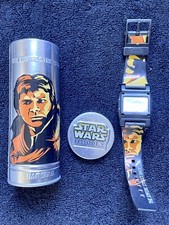 Hans Solo Boba Fett Star Wars The Empire Strikes Back BK Promo Watch, Used
