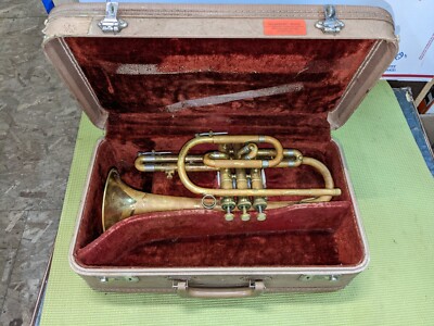 Vintage F.E. Olds & Son Ambassador Cornet Fullerton