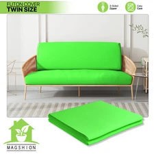 SeaGreen Twin Size Slipcover Washable Sofa Protector Cushion Stretch Futon Cover