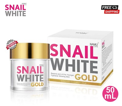 Snail White Gold Facial Cream Anti-aging Cream Snail Secretion by Namu Life 50ml