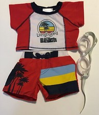 Costruisci un Orso Longboard Camicia da Spiaggia Pantaloncini Occhiali