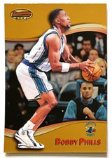 Bobby Phills 1998-99 Bowman's Best #84 Charlotte Hornets NBA Basketball Topps