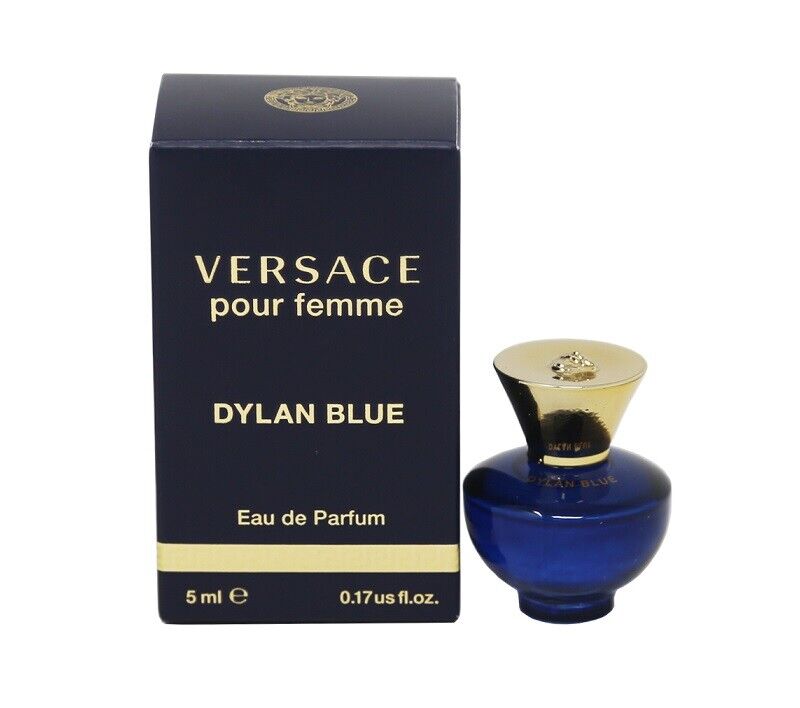 Versace Dylan Blue Women Mini Bottle 0.17 oz / 5 ml *Eau De Parfum* Dab-On