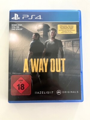 A Way Out für Playstation 4 PS4 in OVP  TOP Zustand