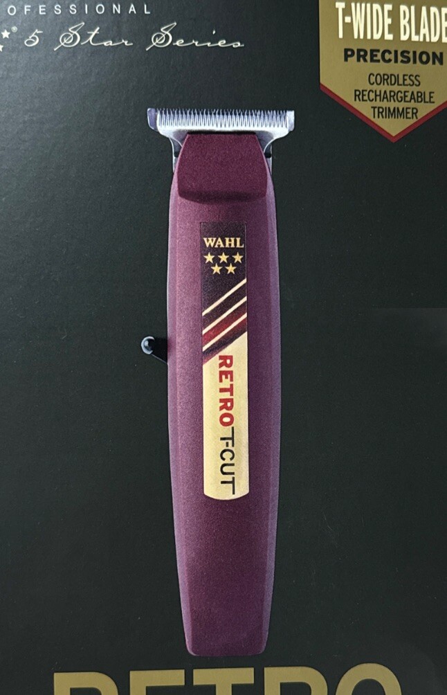 Wahl #8412 Professional 5 Star Cordless Retro T-Cut Trimmer